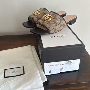 Gucci GG Canvas Slide Sandal